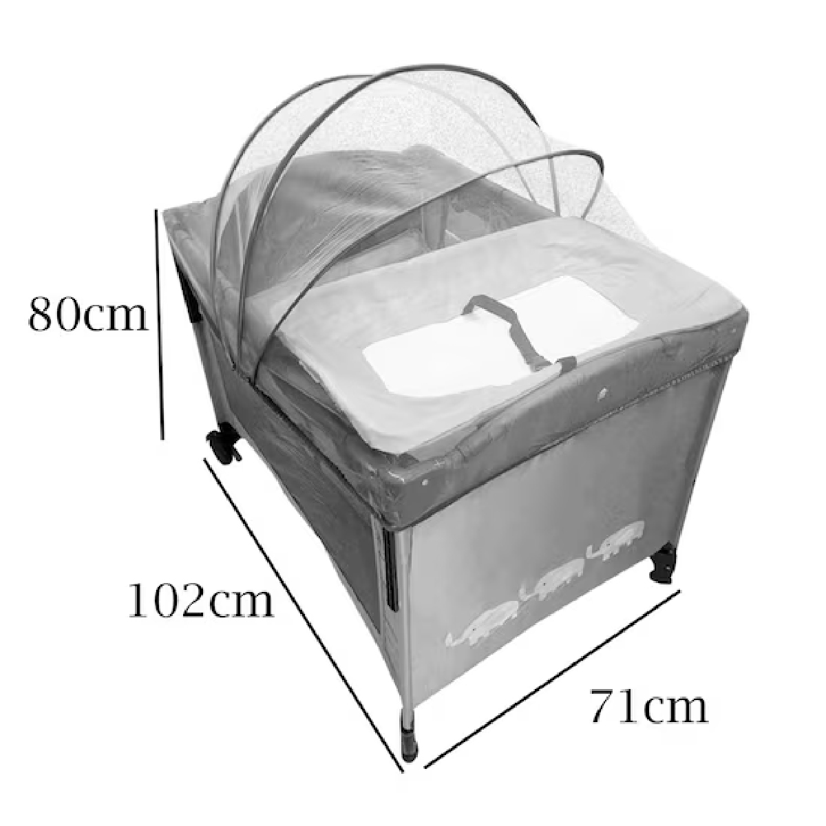Cuna Colecho Corral Colecho Prinsel Mecedora Unisex.