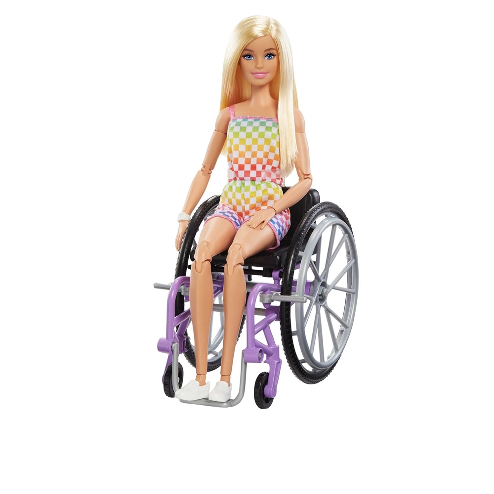Barbie Fashionista Muñeca Silla De Ruedas HJT13 Mattel