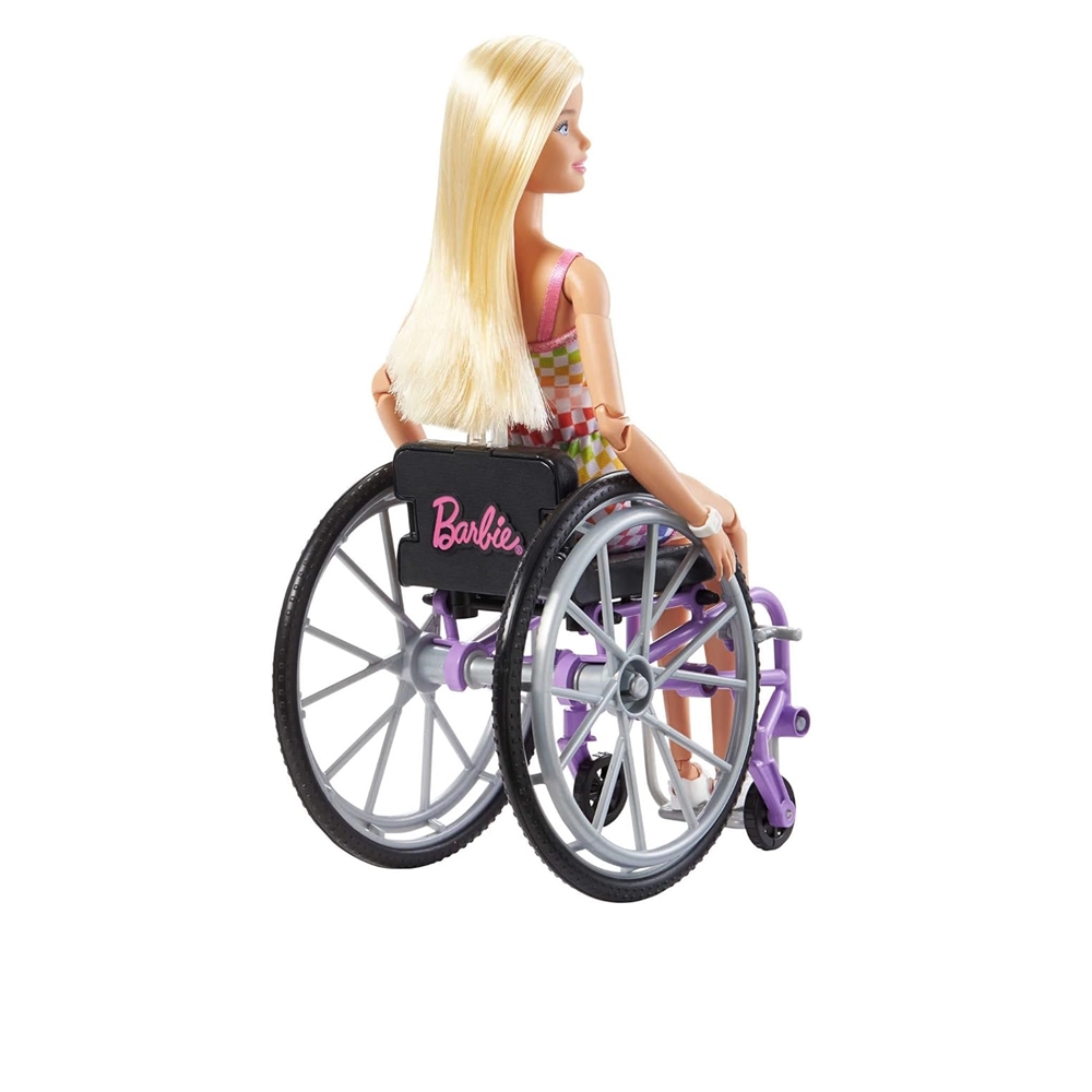 Barbie Fashionista Muñeca Silla De Ruedas HJT13 Mattel