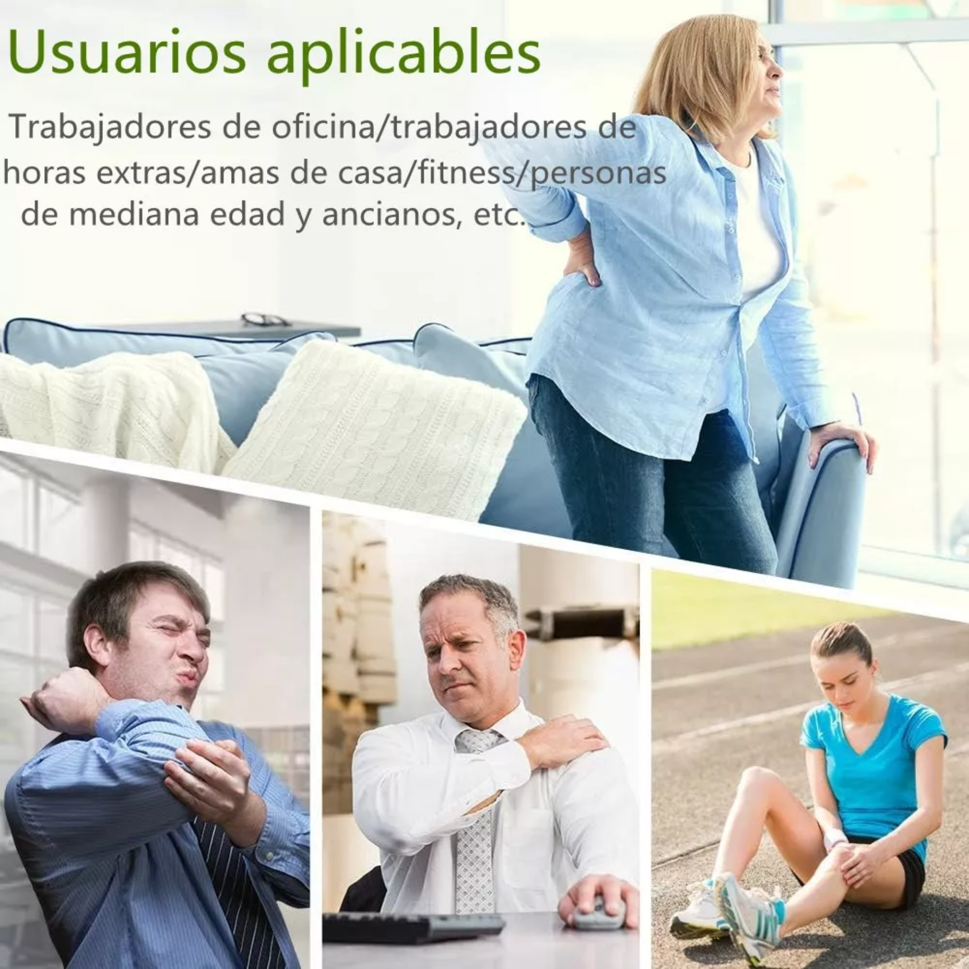 Tens Ems Electroestimulador De Pulso Alivia Dolor 36 Modos