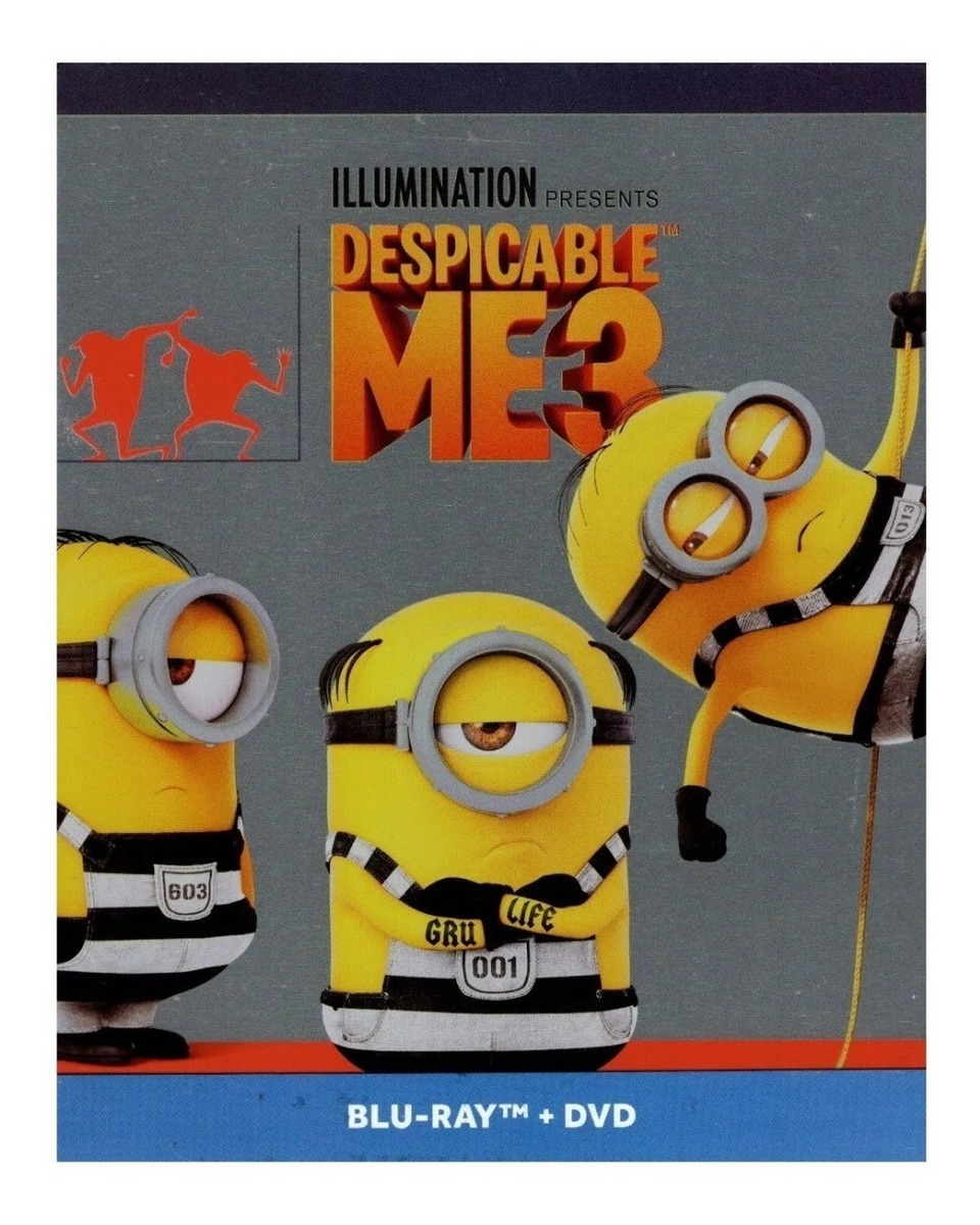 Mi Villano Favorito 3 Tres Steelbook Pelicula Blu ray   Dvd