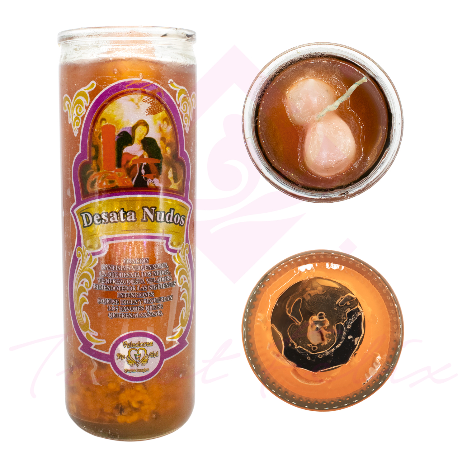 Veladora de Gel Desatanudos – Eliminación de Bloqueos y Obstáculos