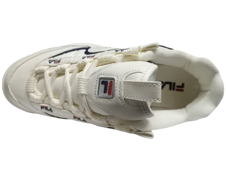 Tenis Original Fila D-formation Beige Marino Mujer 5cm00776-125