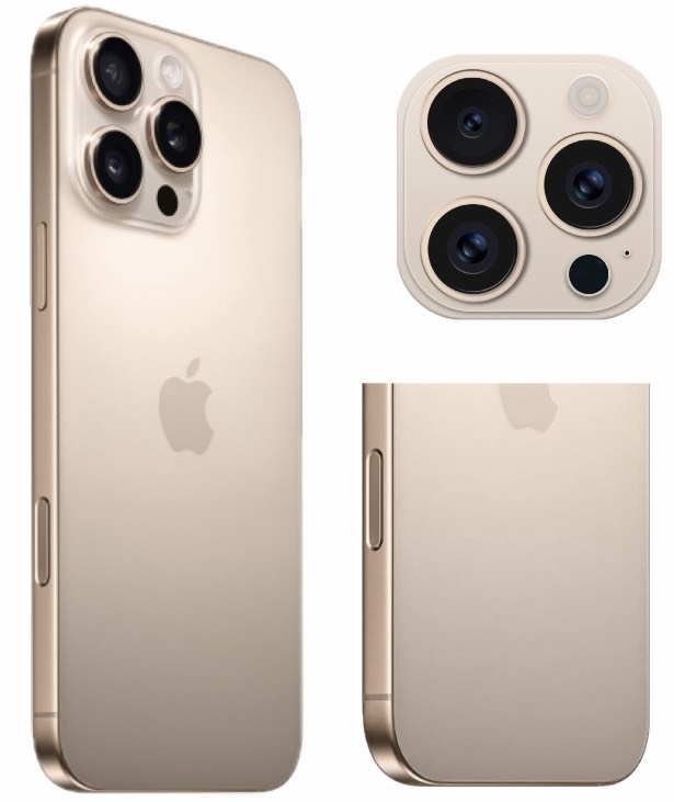 iPhone 16 Pro 256GB Desert Titanium Nuevo E SIM + Cargador inalámbrico. 