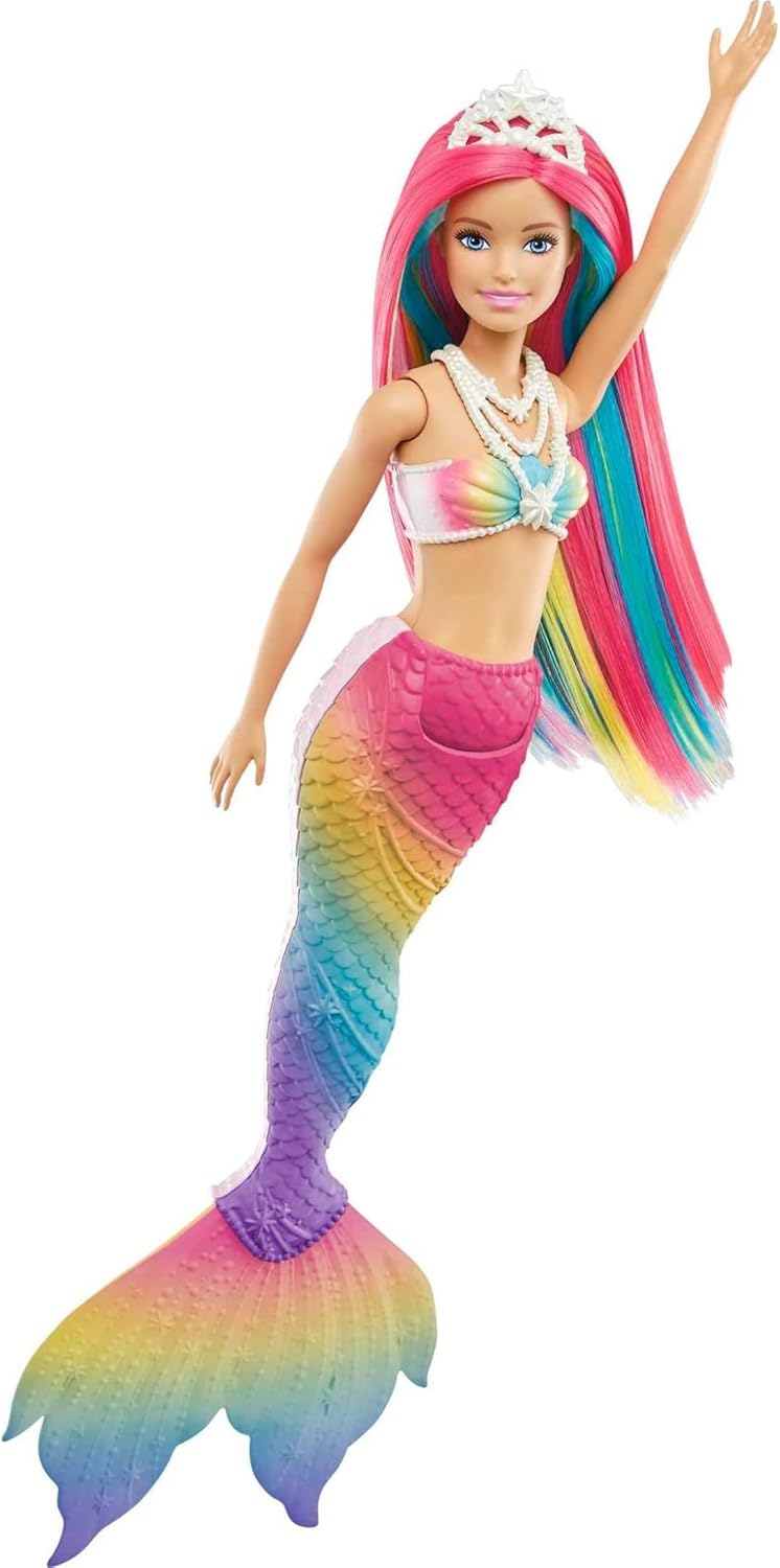 Barbie Dreamtopia Sirena Cambio de Color Agua GTF89 Mattel