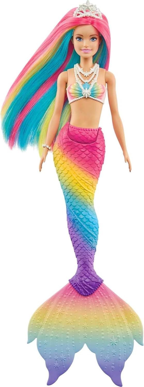 Barbie Dreamtopia Sirena Cambio de Color Agua GTF89 Mattel