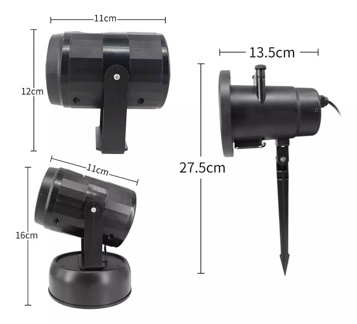 Luces Led De Copos De Nieve De Navidad, Luces De Decoración SD111