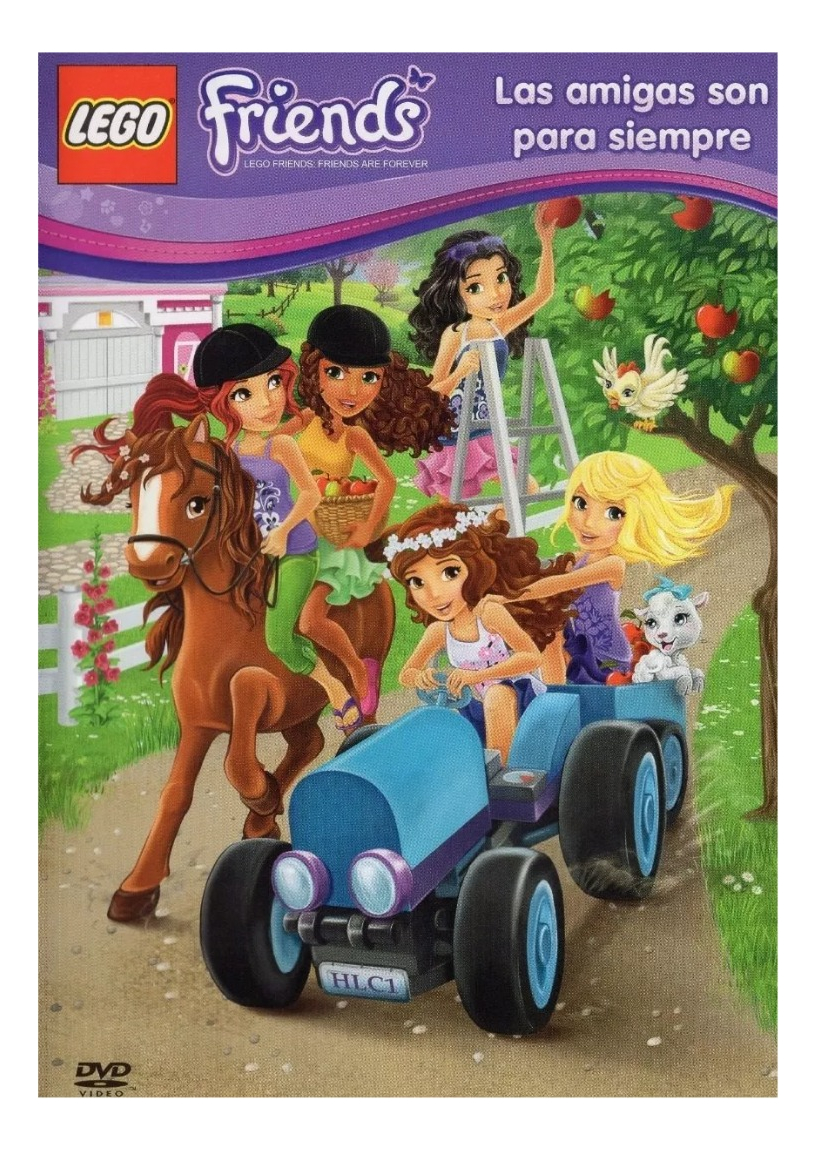 Lego Friends Las Amigas Son Para Siempre Pelicula Dvd