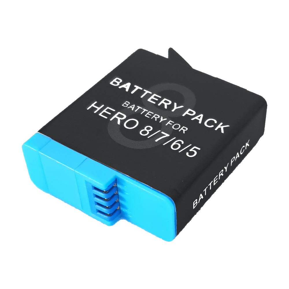 Batería 2 Piezas Compatible GoPro Hero 8 7 6 5 2018 Actualizada 1220mAh AHDBT-801