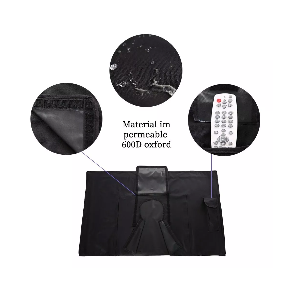 Protector De Pantalla Funda Para Tv Exterior 65-70 Pulgadas
