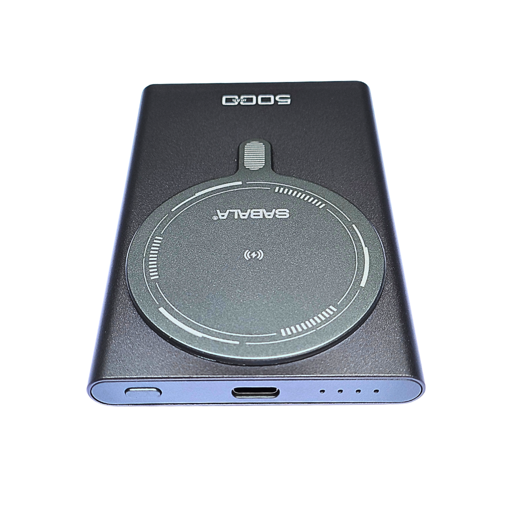 Power Bank Inalámbrico Sabala HD 608 con Carga Rápida de 15W