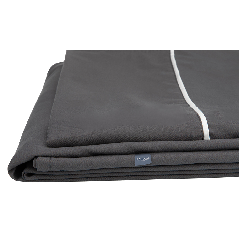 Protector King Size Dicasa Cloud con Sabanas Royal Gris Oxford