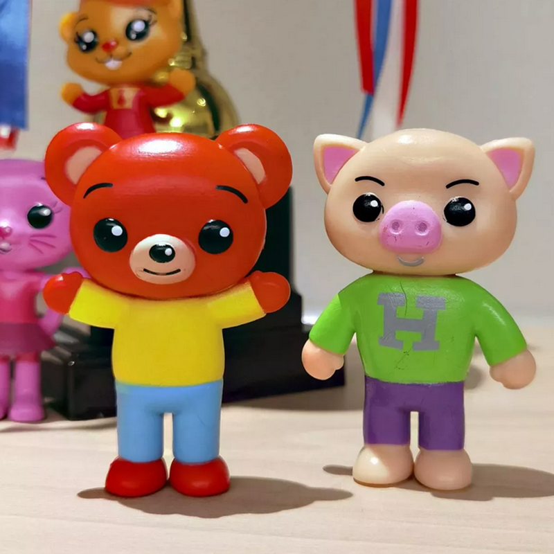 Set De 6 Figuras Plim Plim