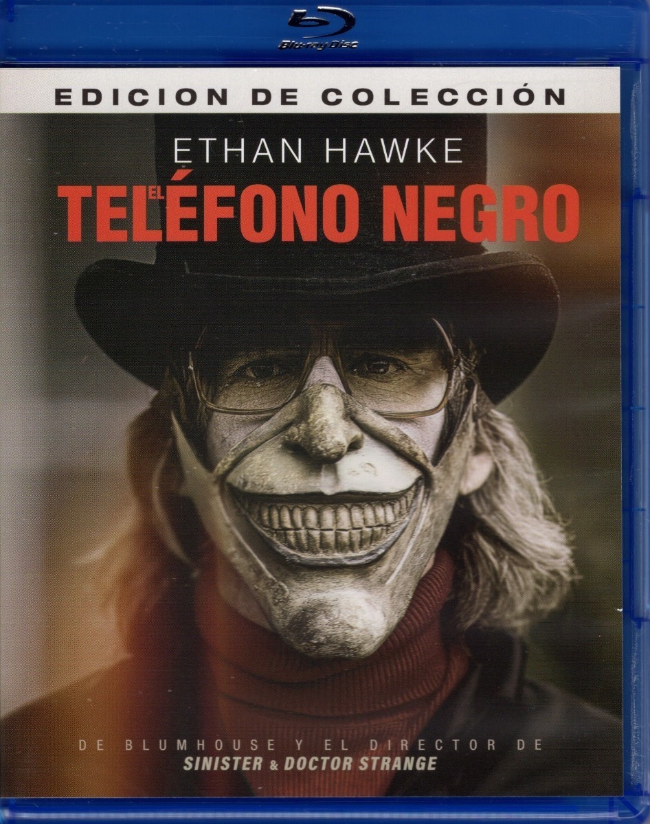 El Telefono Negro The Black Phone Pelicula Blu ray.