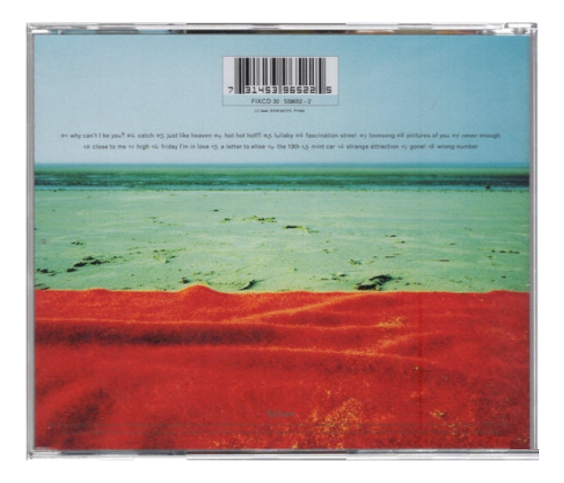 The Cure Galore Disco Cd.
