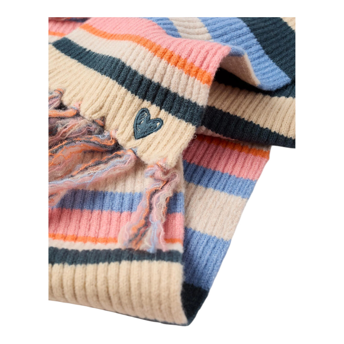 Bufanda Acanalada a Rayas para Niña Multicolor ZIPPY