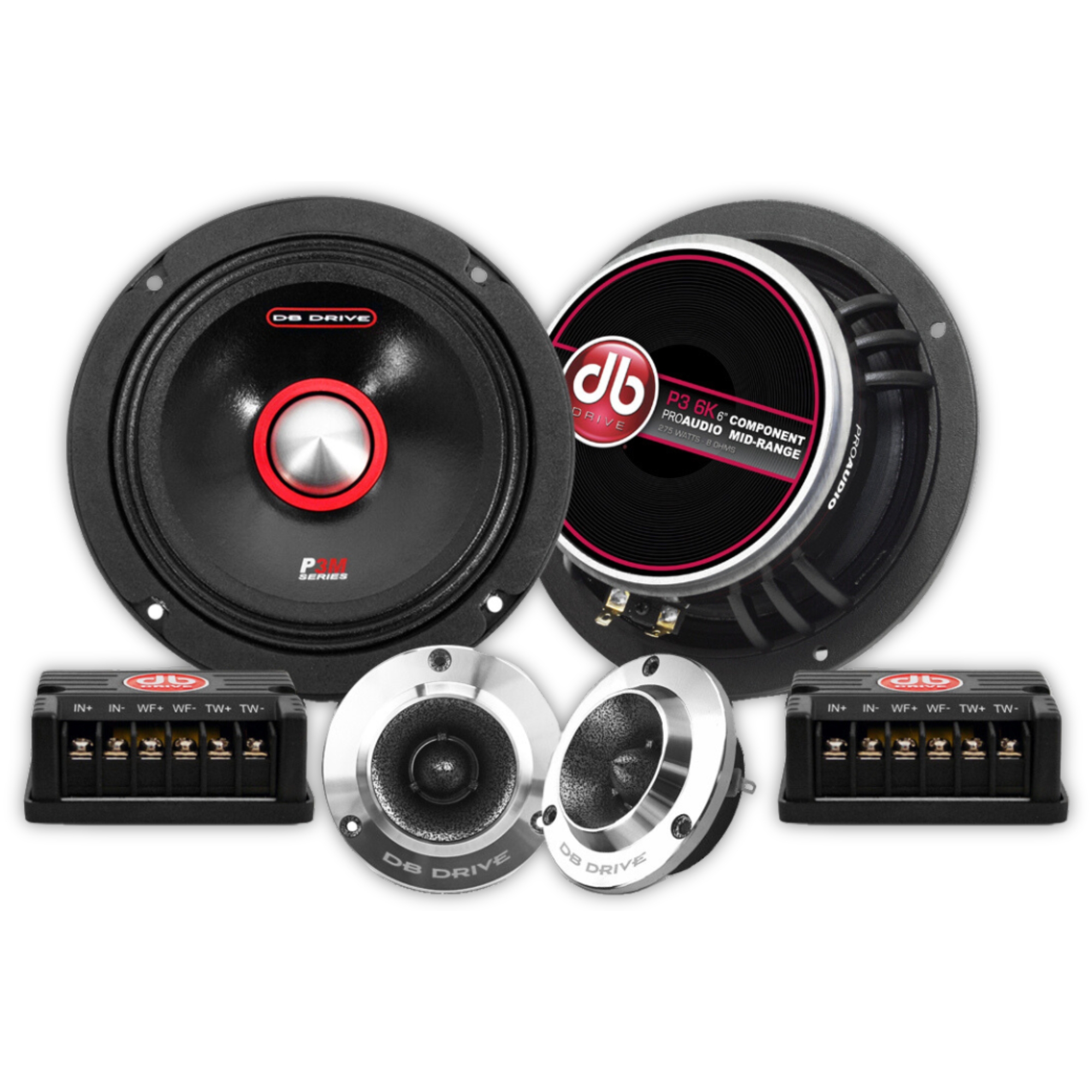 Altavoz DB Drive Serie P3 6K Pro Audio de 250W 6.5 PLG