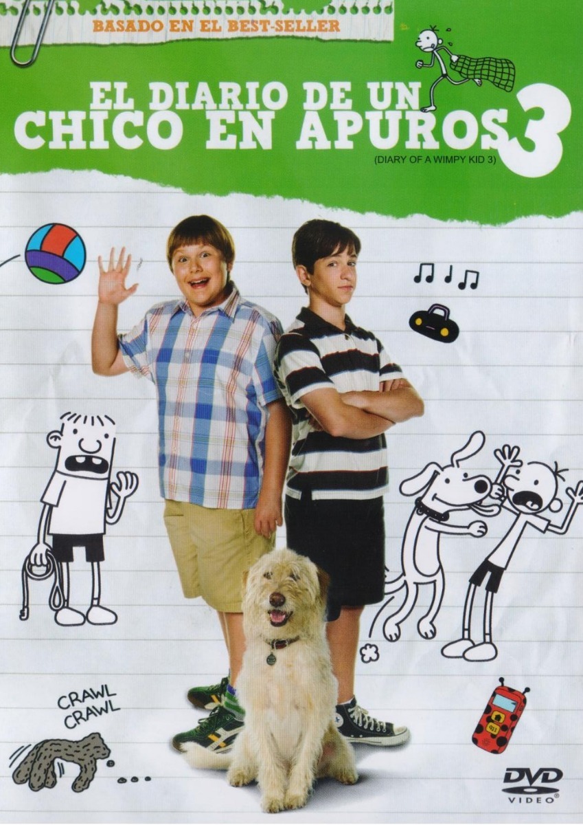 El Diario De Un Chico En Apuros 3 Wimpy Kid Pelicula Dvd.