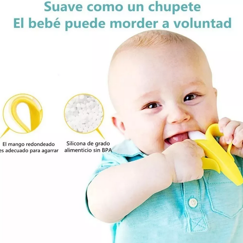 Mordedor De Silicona Para Bebés Y Juguetes, 10 Piezas