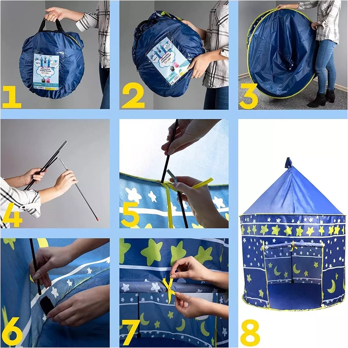 Castillo infantil juego de carpa para niños tienda de juegos