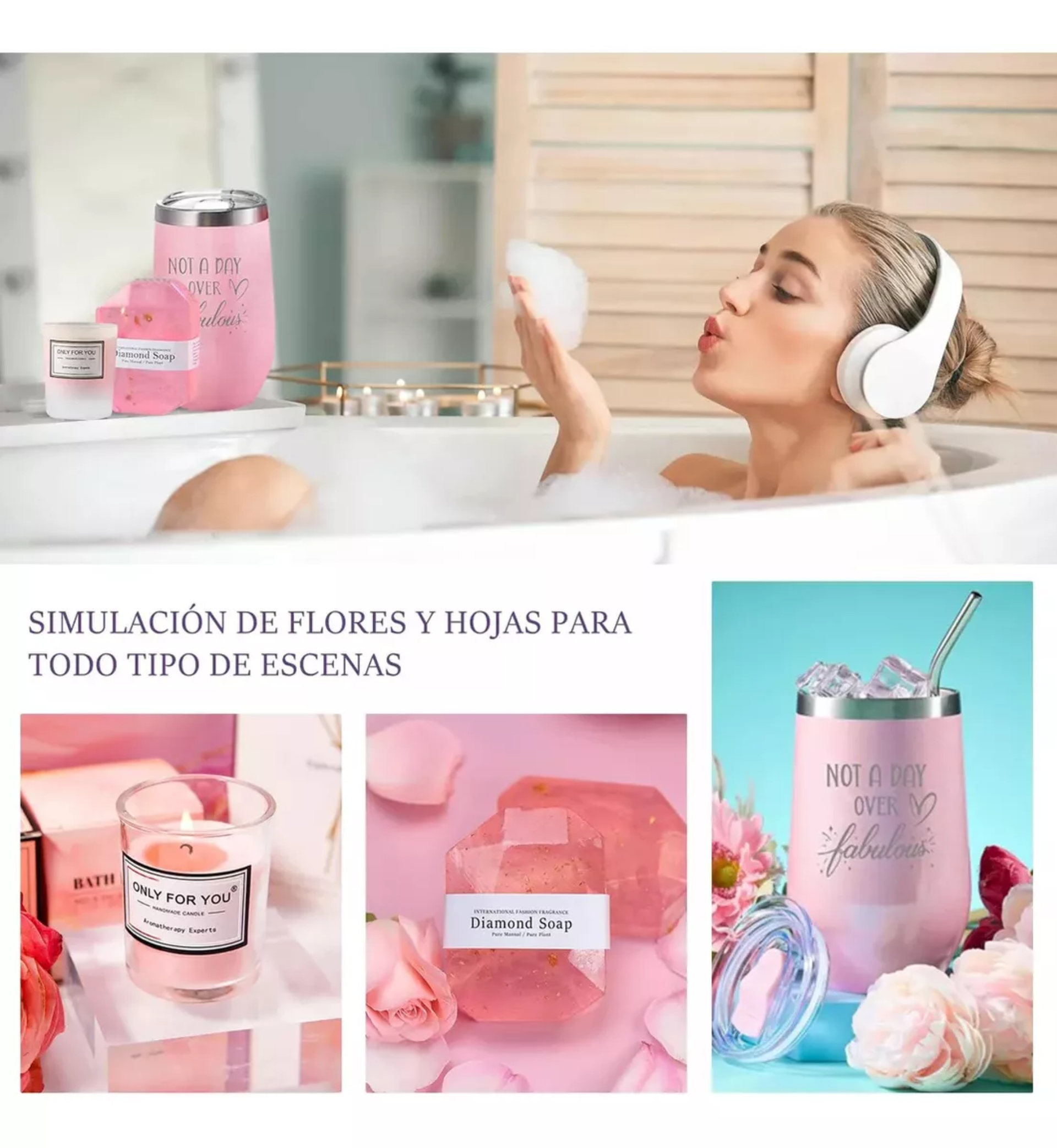 Regalos De Cumpleaños Para Mujeres, Cesta De Regalo Relajant