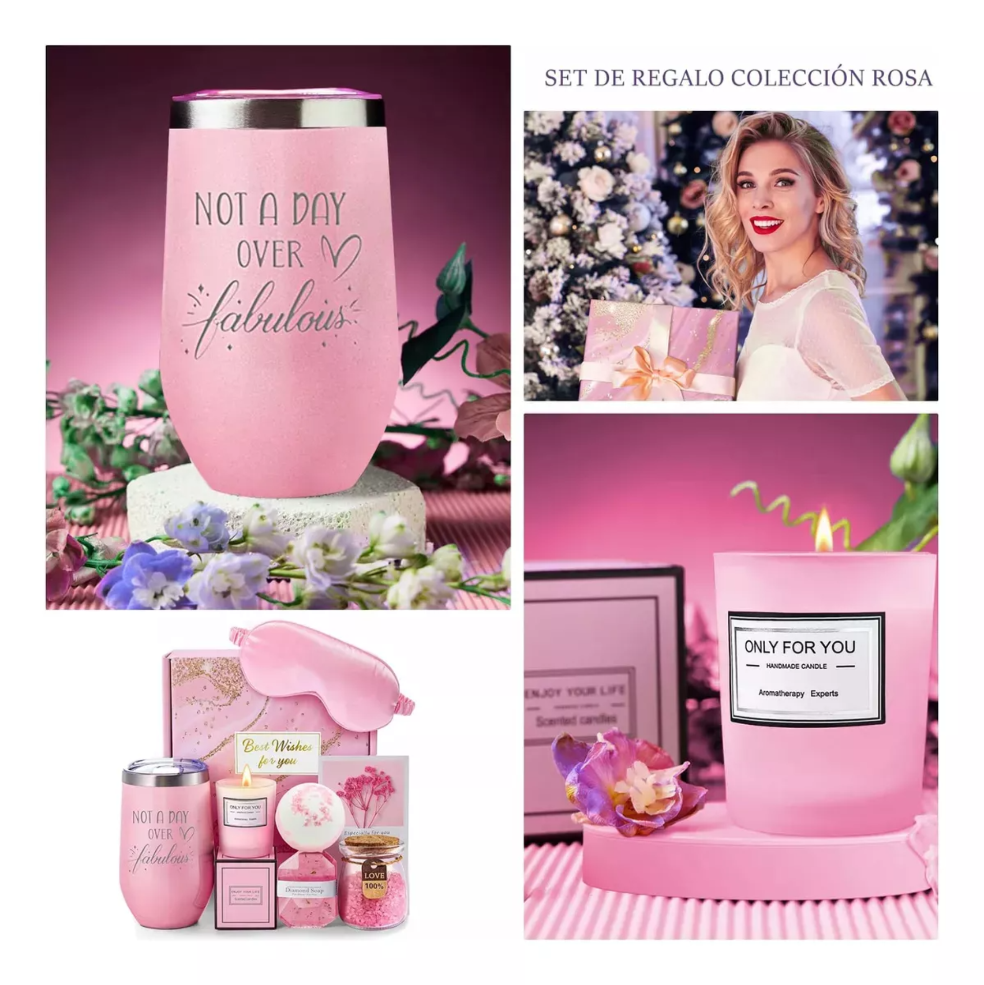 Regalos De Cumpleaños Para Mujeres, Cesta De Regalo Relajant