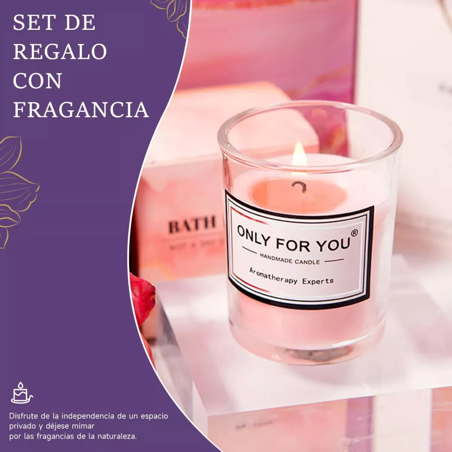 Regalos De Cumpleaños Para Mujeres, Cesta De Regalo Relajant
