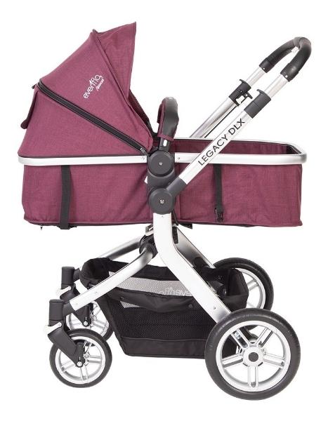 Carriola Bebe Evenflo Legacy Dlx Cubre Pies Mosquitero Vino