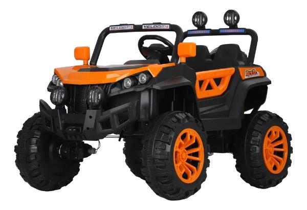 Carro Eléctrico Montable Aeiou Razer 4 Motores Naranja