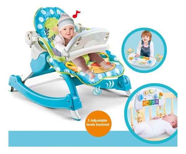 Silla Mecedora Starkids Baby Rocking Musical Vibradora