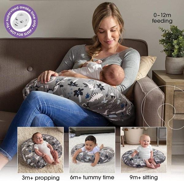 Cojin De Lactancia Boppy Pillow Dinosaurs