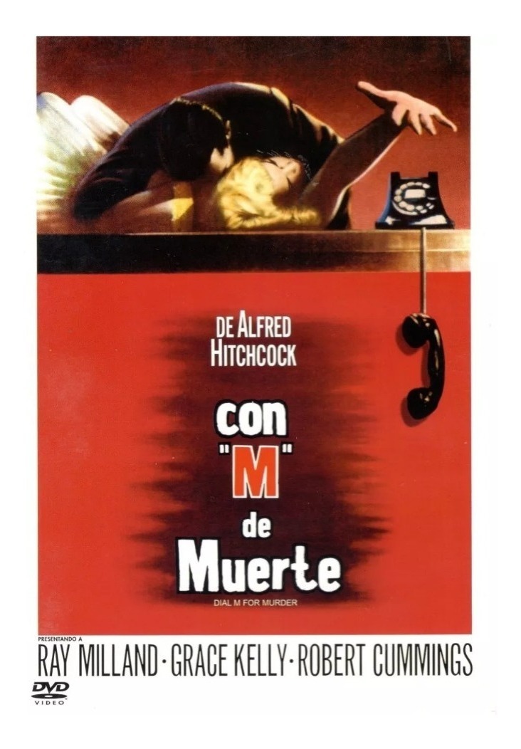 Con M De Muerte Dial M For Murder Hitchcock Pelicula Dvd