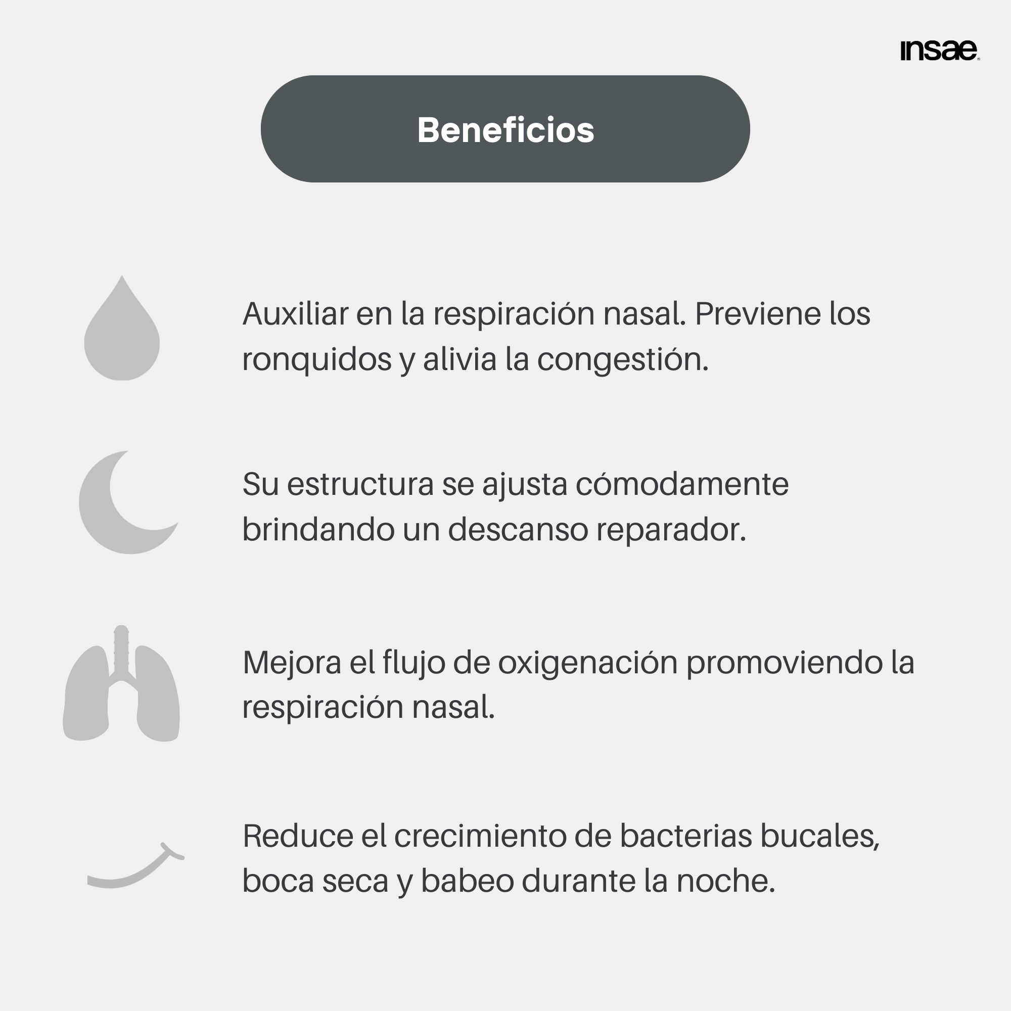 Tiras Adhesivas Cinta Bucal Antironquidos Respiración Nasal