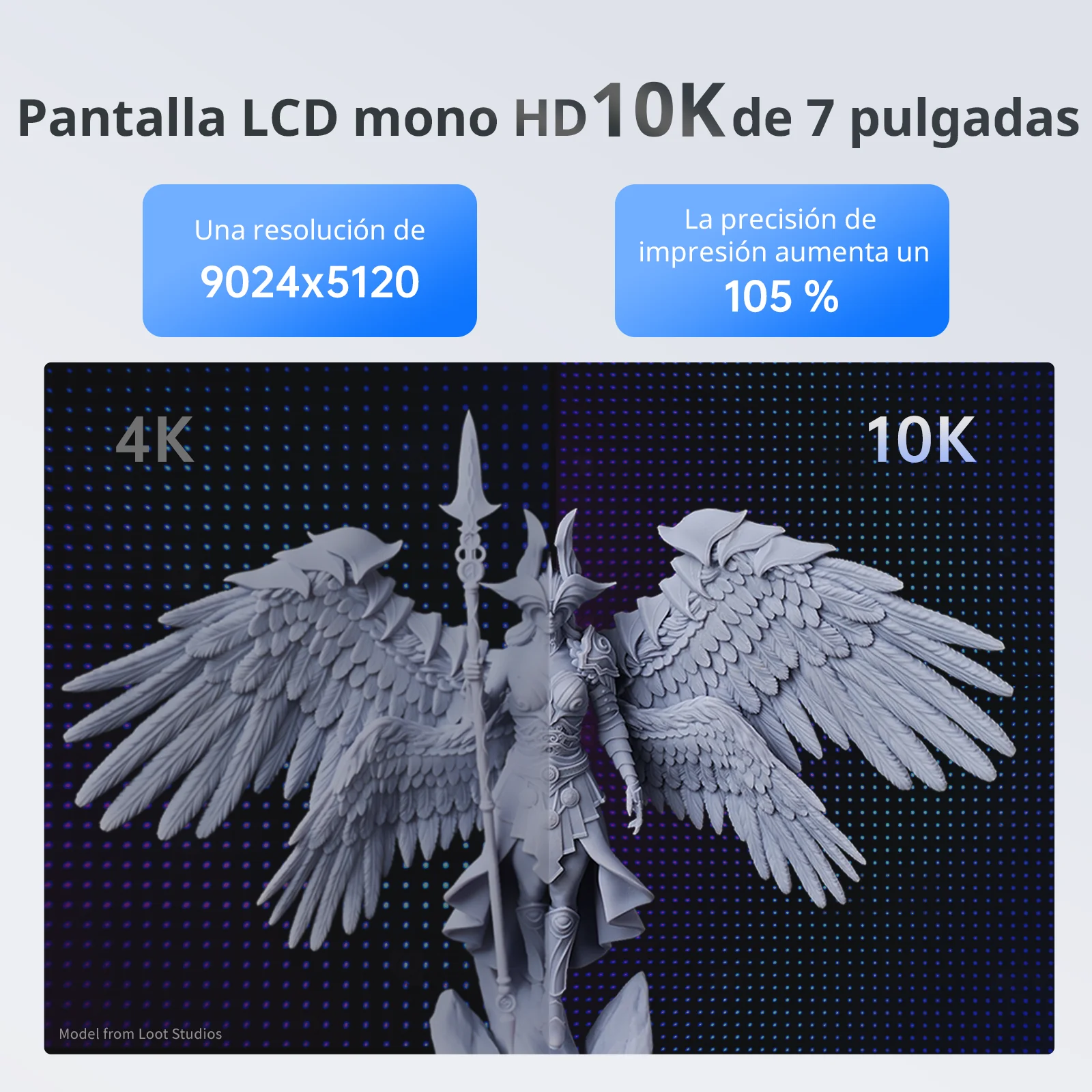 Impresora 3d De Resina Anycubic Photon Mono 4 10k