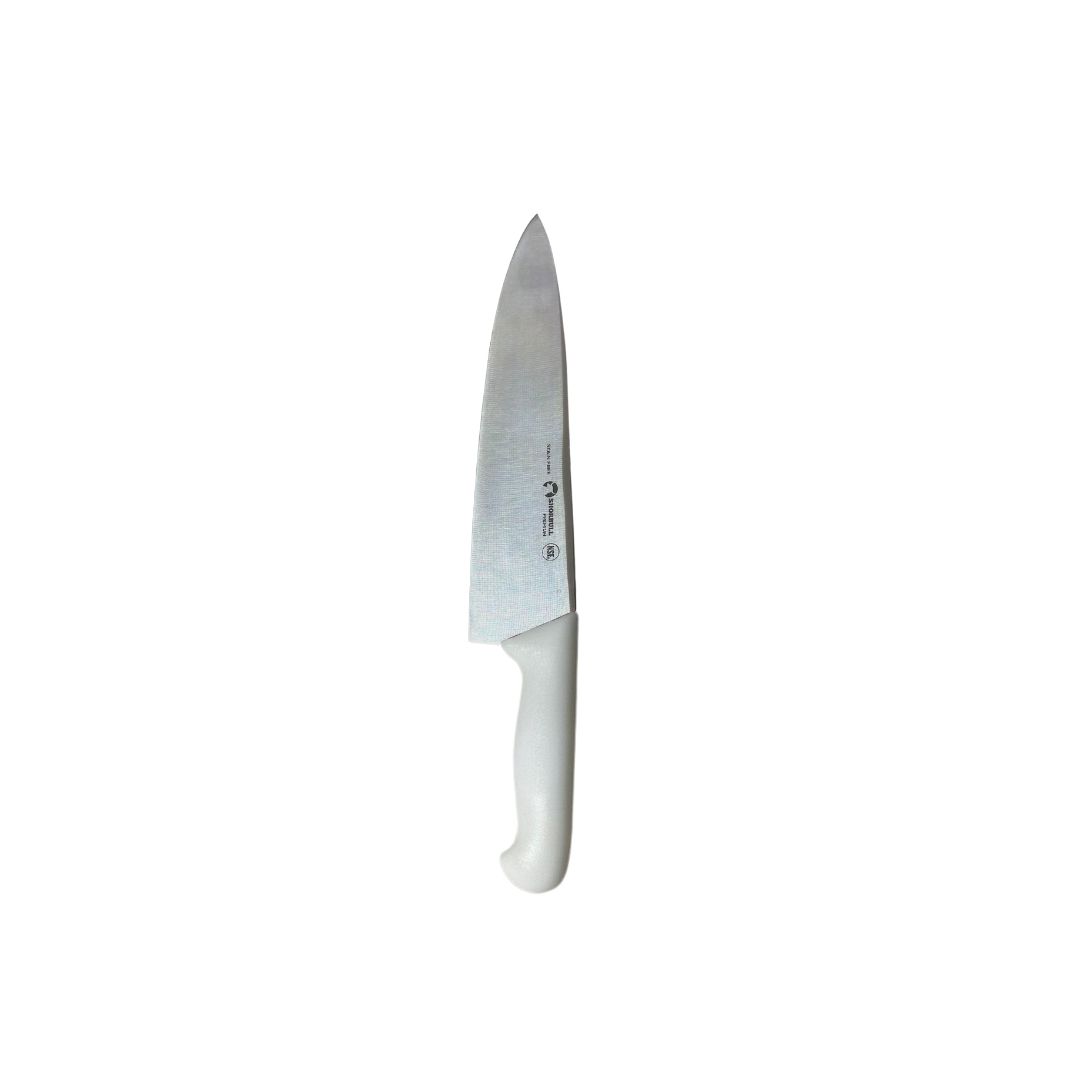 Kit de 3 cuchillos para Chef  10 inch Hoja Acero Inoxidable Mango Ergonómico Color Azul, rojo y blanco Shorbull 