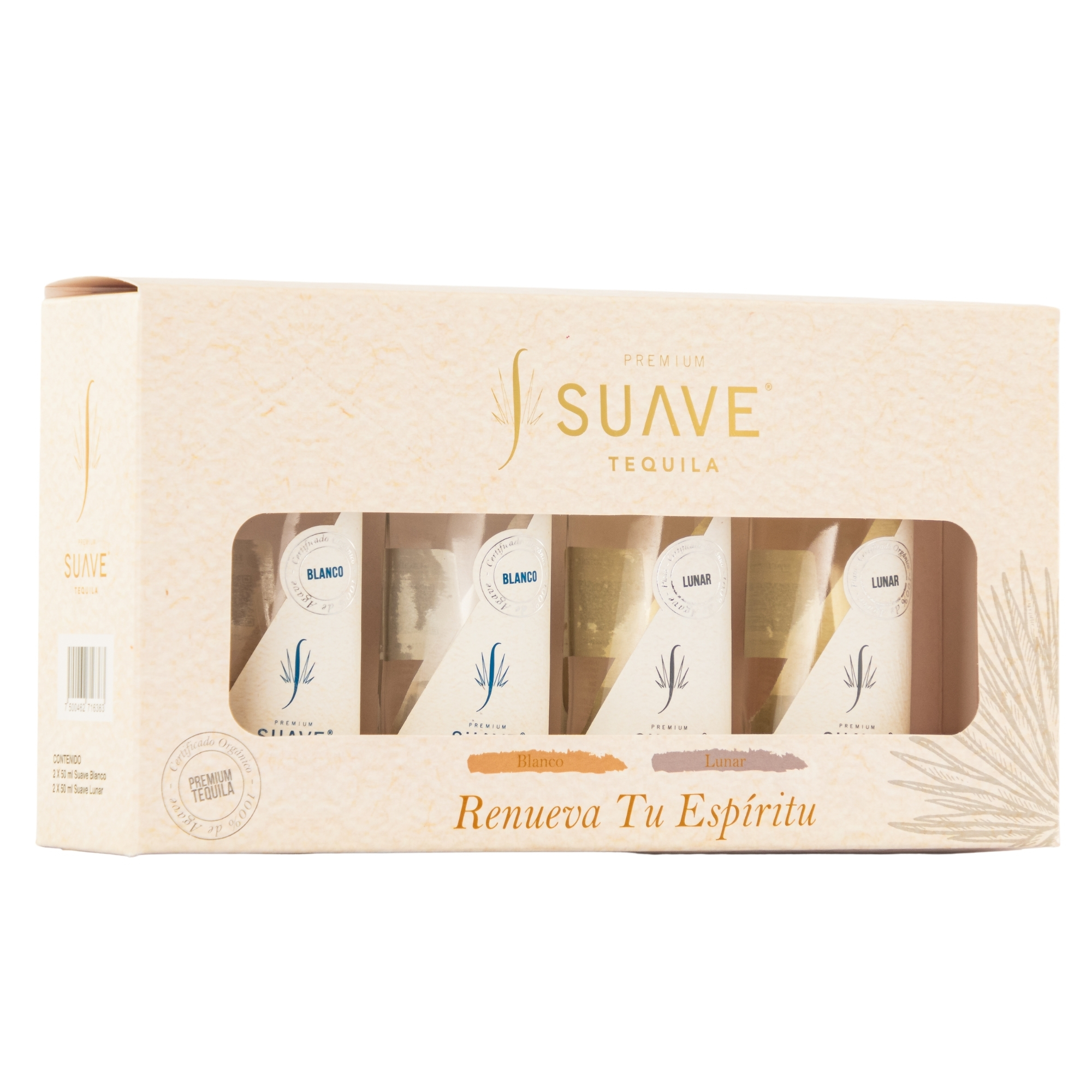 Four Pack Tequila S Suave Premium 50 Ml