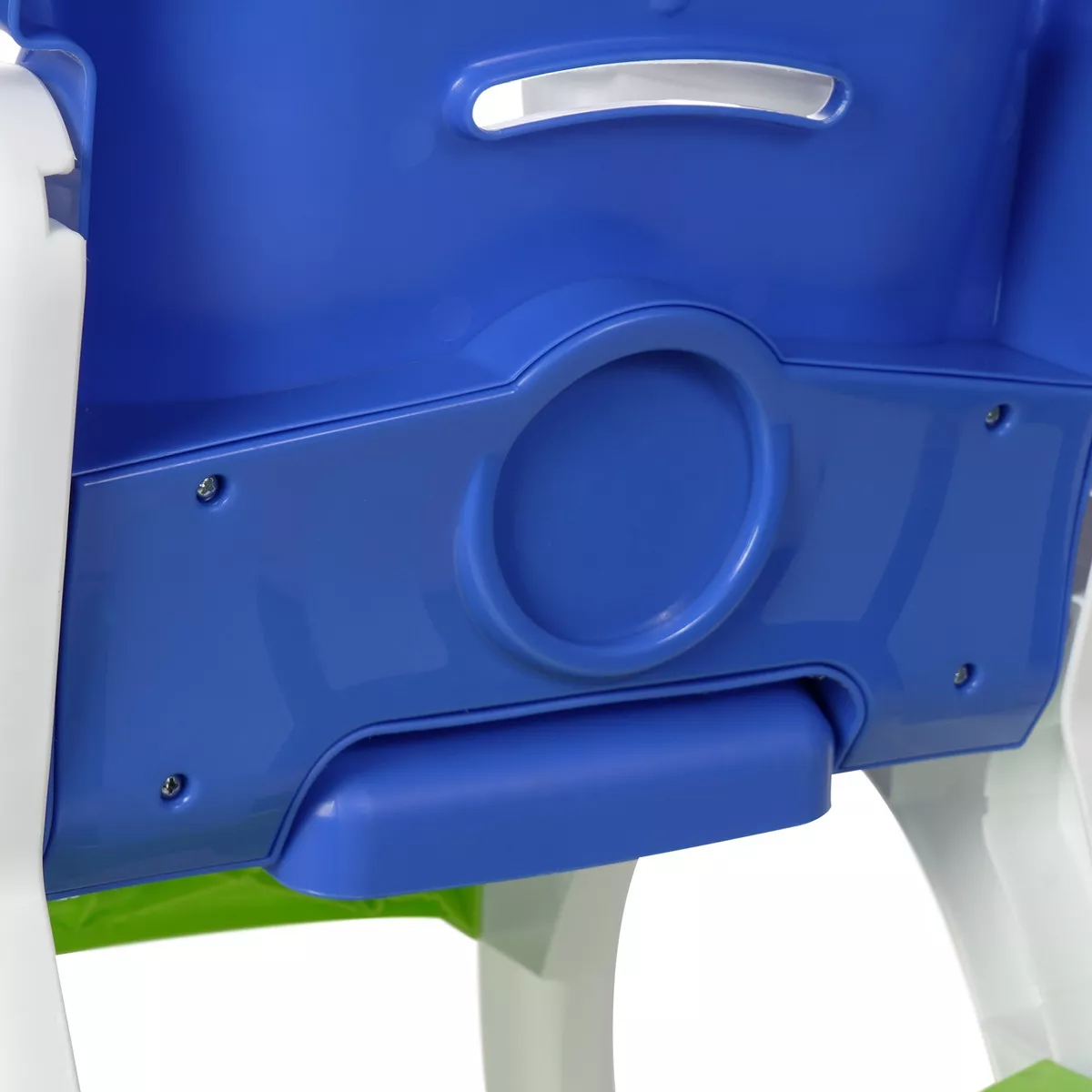 Silla Alta Periquera Prinsel Dinner Verde Azul Blanco