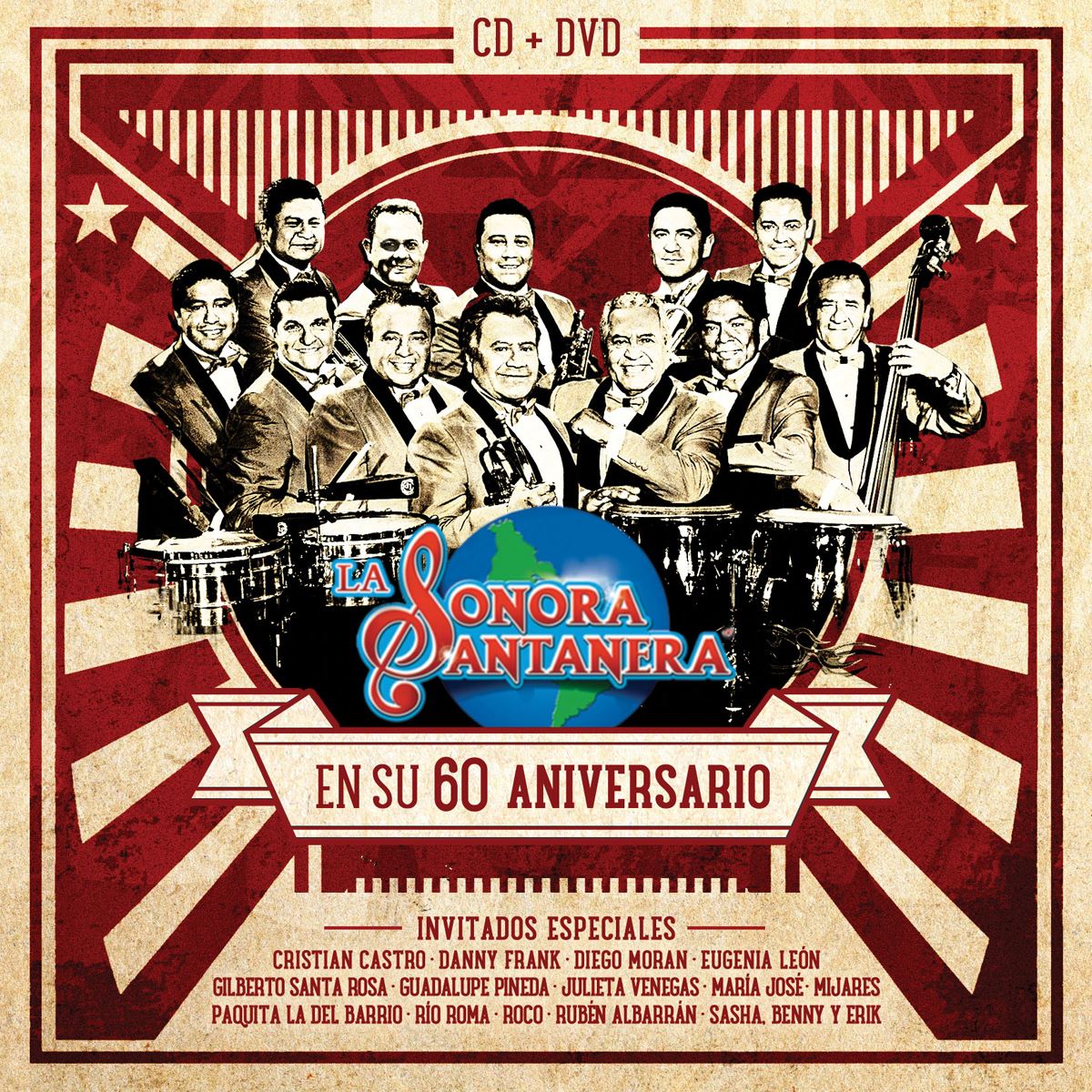 La Sonora Santanera - 60 Aniversario / Cd + Dvd.