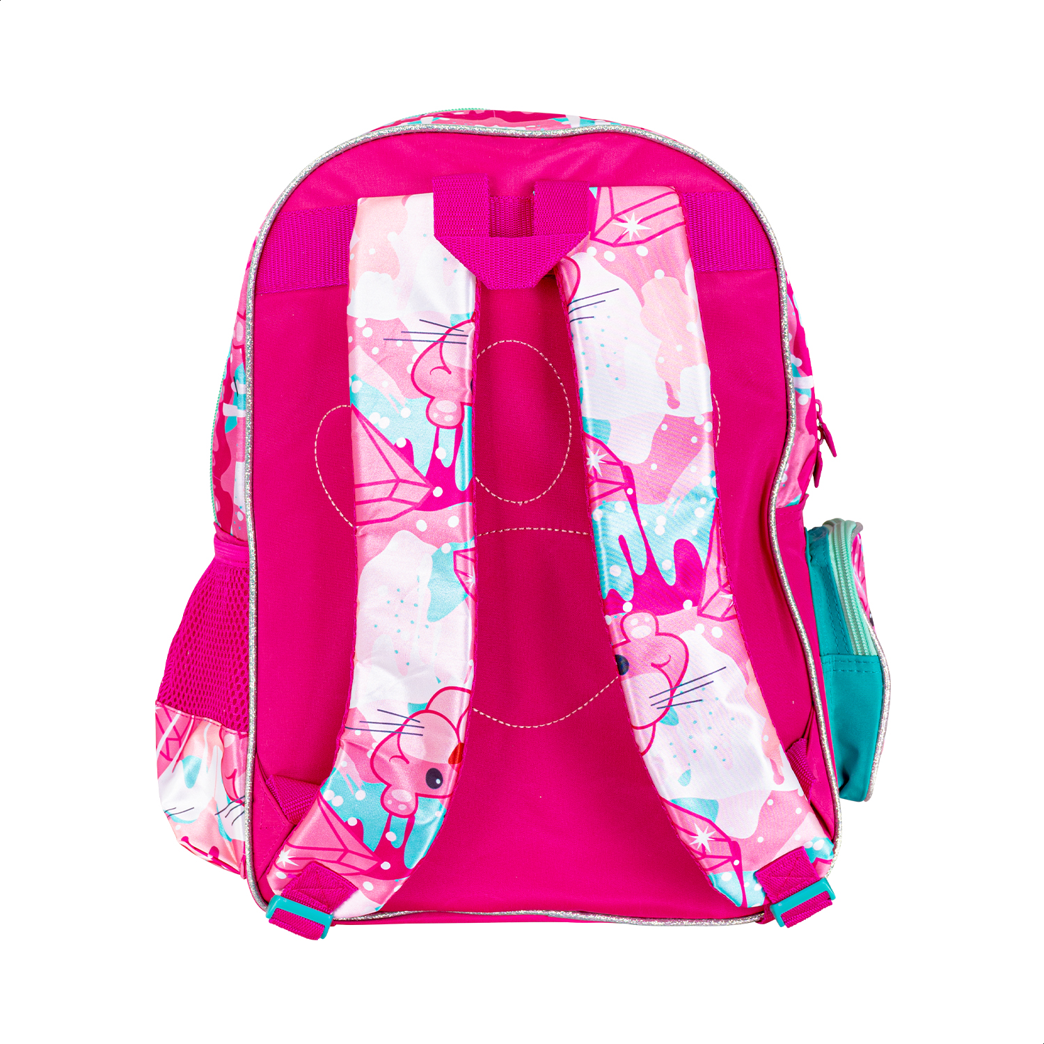 Mochila Escolar Pantera Rosa Pink Is The Word Rosa Bolsillos Multiusos