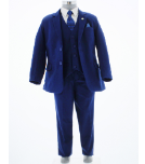 Traje de Niño Tres Piezas Color Azul 2 a 18 Años.