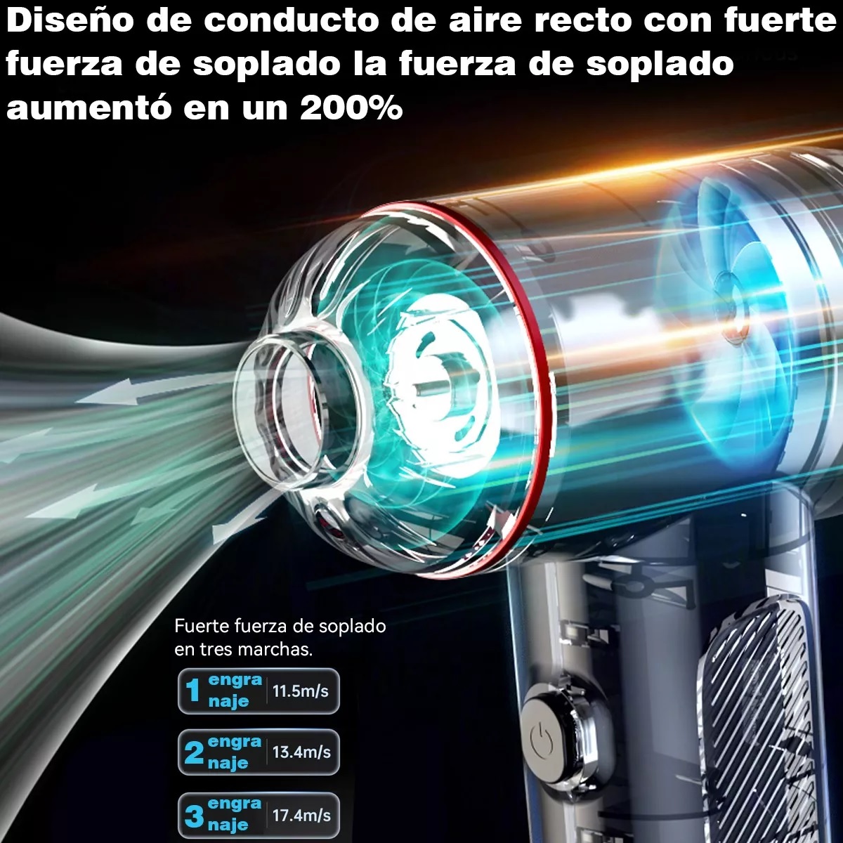 Kit Limpieza Pc Inalámbrico Aire Soplador Plumero Portátil
