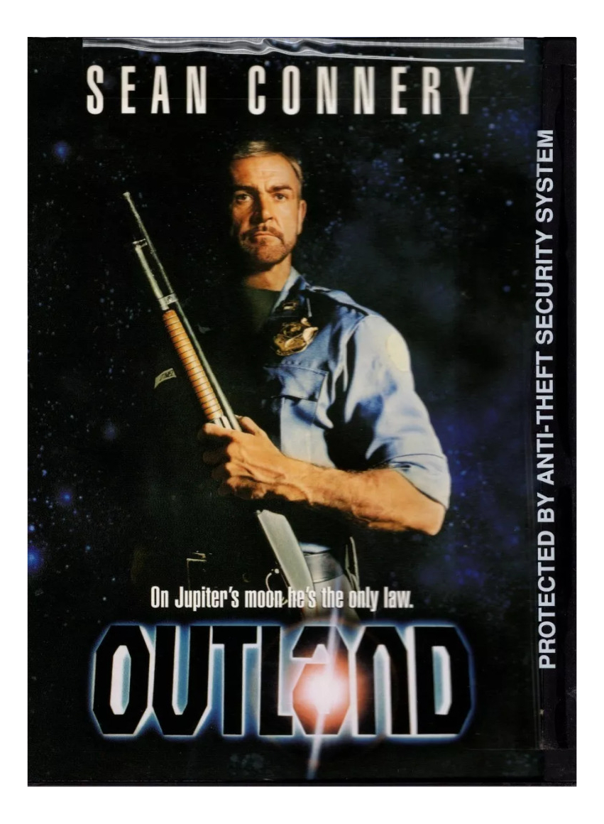 Atmosfera Cero Outland Sean Connery  Importada Pelicula Dvd