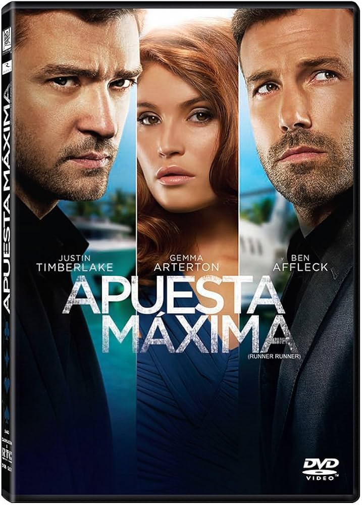 Apuesta Maxima Runner Runner Justin Timberlake Pelicula Dvd.