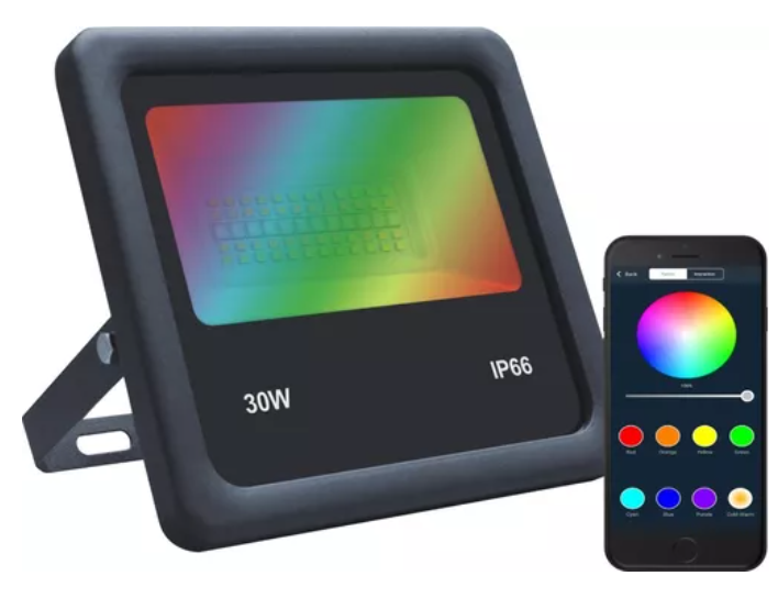 Reflector Rgb Compatible Con Android-ios Inteligente