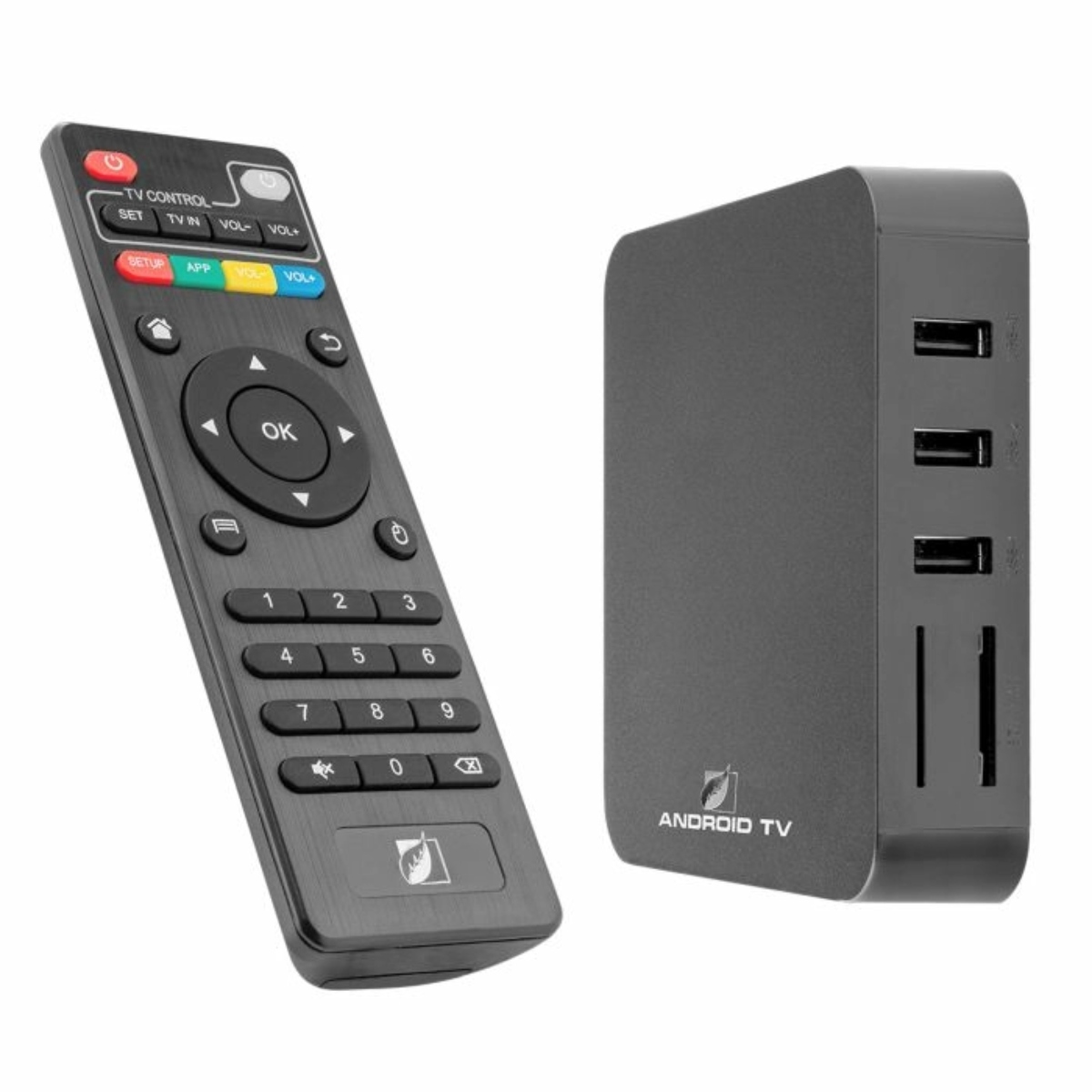 Smart TV Box Green Leaf AND-6000 Wi-Fi y 4K (Android TV) 2 RAM END2*