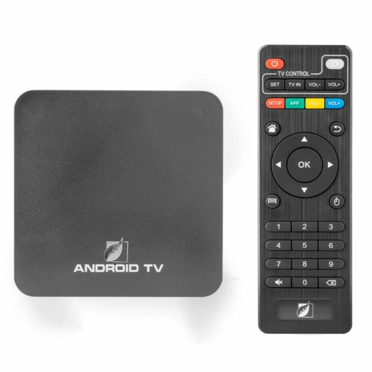 Smart TV Box Green Leaf AND-6000 Wi-Fi y 4K (Android TV) 2 RAM END2*