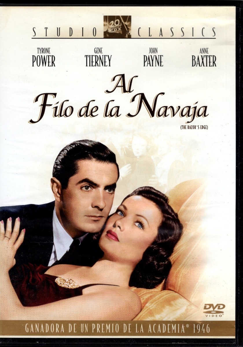 Al Filo De La Navaja Tyrone Power Pelicula Dvd