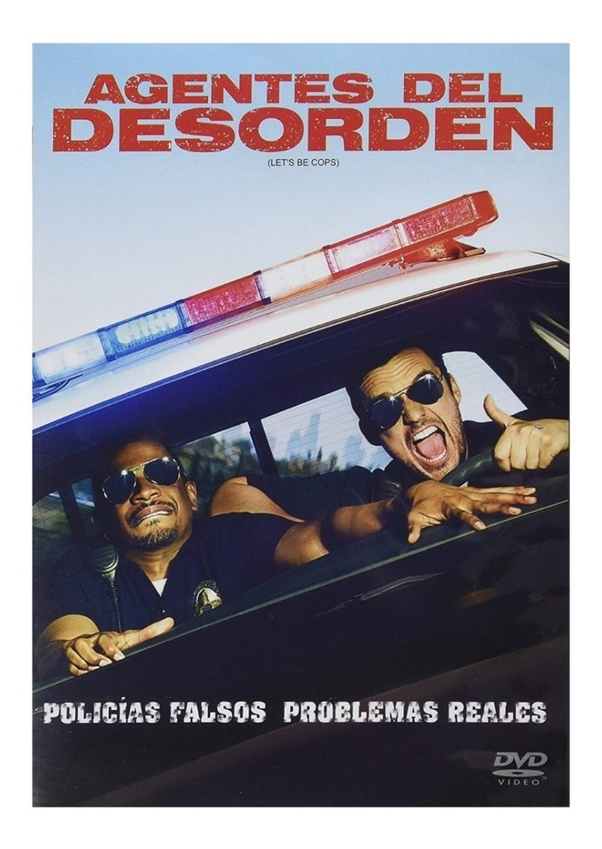 Agentes Del Desorden Let ' S Be Cops Pelicula Dvd.