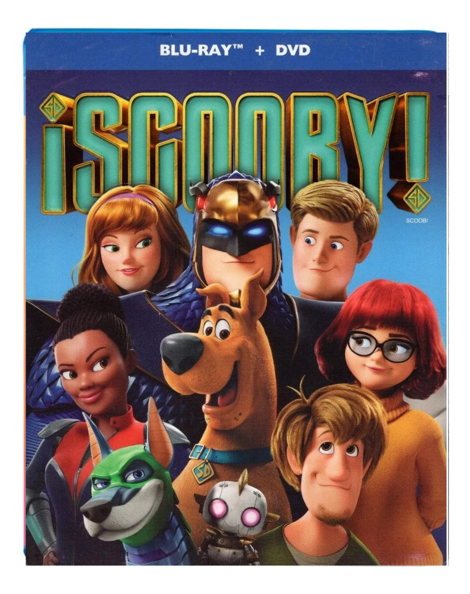 ¡ Scooby ! Scoob Doo 2020 Zac Efron Pelicula Blu-ray + Dvd