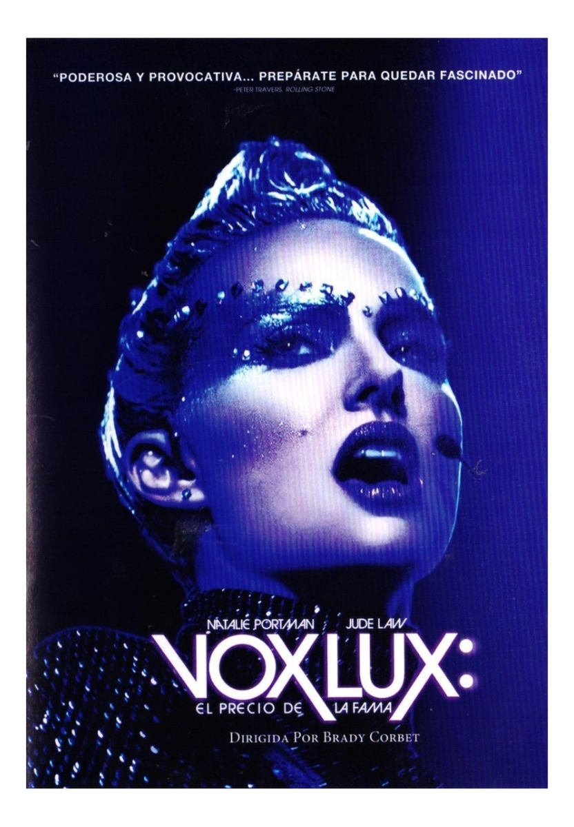 Vox Lux El Precio De La Fama Natalie Portman Pelicula Dvd